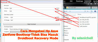 Tekan shift (tahan) & klik kanan, pilih open comand window here. Cara Mengatasi Hp Asus Zenfone Bootloop Tidak Bisa Masuk Droidboot Recovery Mode Adanichell Software Hardware