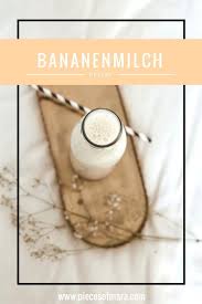 Rezept Bananenmilch Mit Gewurzen Bananenmilch Bananenmilch Rezept Rezepte Mit Bananen