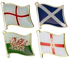 Flag of northern ireland and northern ireland flags issue. Set Of 4 X British Nations Flags Pin Badges England Scotland Wales Northern Ireland Ulster Buy Online In Saint Vincent And The Grenadines At Saintvincent Desertcart Com Productid 123434995