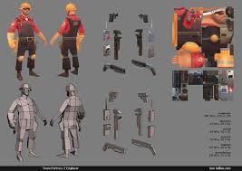 Low Poly Tf2 Low Poly Character Low Poly Low Poly Models