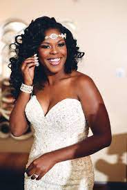 Allure Couture Wedding Dress Black Wedding Hairstyles Black Brides Hairstyles African American Weddings