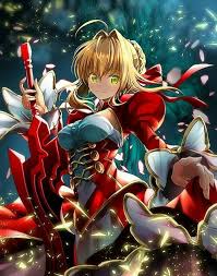 Saber Neron Claudio Cesar Augusto Germanico Fate Extra Fate Extra Ccc Fate Extella Fate Grand Order Fille