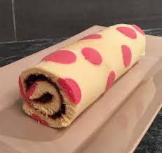Gateau Roule Imprime Tres Girly A La Confiture De Fraise Recette Gateau Roule Imprime Gateau Roule Gateau