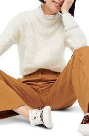 Maybe you would like to learn more about one of these? J Crew Pointelle Cable Knit Sweater In Ivory Modesens