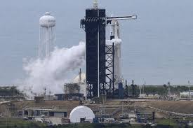 And all for the good in. Le Lancement Du Vol Habite De Spacex Reporte A Samedi La Presse