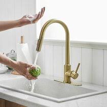 This one is very strong. Gold Kitchen Faucets Wayfair