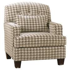 Featuring Bold Houndstooth Upholstery And A Tufted Back This Eye Catching Arm Chair Brings A Pop Of Pattern To Furniture Ashley Furniture Fabric Accent Chair