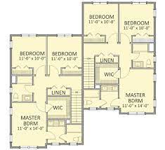 Plan 46272la Offset Duplex House Plan With Rear Decks Duplex House Plans House Plans Duplex House