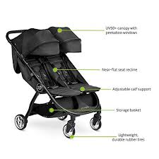 Evenflo continues to push the boundaries in baby and children's gear design and innovation. Baby Jogger City Tour 2 Double Stroller Jet Pricepulse