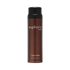 Amazon Com Calvin Klein Euphoria For Men 5 4 Fl Oz Body Spray Premium Beauty