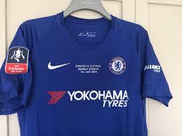 Chelsea's classy strip was inspired by their 1970 fa cup victory over leeds united. Chelsea Shirt 2018 Fa Cup Final Edition Match Details Hazard Size Large 41 Football Chelsea Club