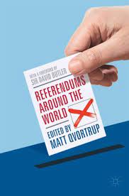 Found 220 sentences matching phrase referendums.found in 4 ms. Referendums Around The World Springerlink