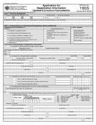 Sample affidavit of business closure or termination in the philippines. Bir 1905 Form Fill Out And Sign Printable Pdf Template Signnow