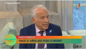 In the program it's over there, where alberto is part of the staff, guillermo andino he asked her what fears she had. El Dr Alberto Cormillot Y Estefania Pasquini Dieron El Si