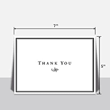 5x7 wedding thank you cards. Amazon Com Thank You Cards For Small Business Bulk Set Of 25 5x7 Folding Greetings Ships Flat Blank Inside Envelopes Elegant Design Note Card For Weddings Bridal Baby Shower Graduation Baby