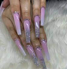 What it comes with 1. Bratzdollclvp Purple Acrylic Nails Bling Acrylic Nails Acrylic Nails