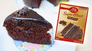 Homemade) that you'll shock everyone when you tell them it's from a box (or don't tell. Betty Crocker Super Moist Chocolate Cake Mix Dark Chocolate Cake In 3 Steps Less Than 3 Minutes Youtube