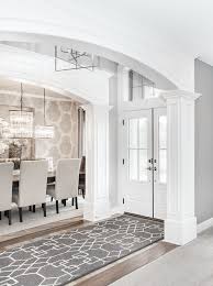 The Bailey By Roeser Homes Is An Exceptional 2 Story Plan That Offers Plenty Of Space For The Entire Family Gues Dining Room Fireplace Home Corner Fireplace