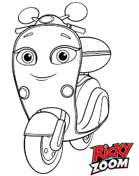 Keep your kids busy doing something fun and creative by printing out free coloring pages. Ricky Zoom Coloring Pages Free Printable Coloring Pages For Kids