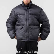 Jacket with collar in a modernized version of the soviet attire for special security units with greater freedom of movement. Jackets And Coats Our Legacy Lenox Nylon Jacket Smog Navy Footshop