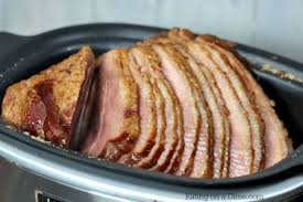 Lightly grease the slow cooker. Crock Pot Ham Recipe Easy Crockpot Spiral Ham Slow Cooker Ham