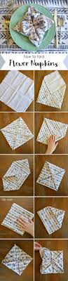 These dinner party napkins will help to make sure that your party is memorable, in a good way. Gorgeous Folded Cloth Napkin Flowers For Any Party Napkin Folding Napkins Crafts