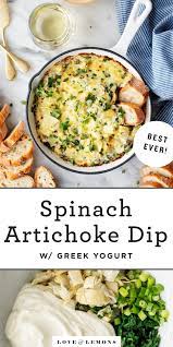 Spinach Artichoke Dip Love And Lemons Recipe Spinach Artichoke Dip Recipe Spinach Artichoke Dip Recipe Easy Artichoke Dip Recipe