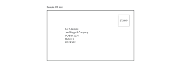 Fun designs for your family and office address labels. An Post Rent A Po Box For Privacy And Permanence Personal An Post