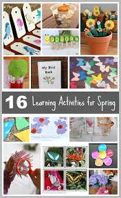You can see it in the blooming flowers and natures colors. 16 Spring Themed Learning Activities For Kids Buggy And Buddy
