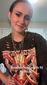 Megadeth fit check #ootd #fitcheck #megadeth #bandtshirts #altfashion  #altchristian #metal