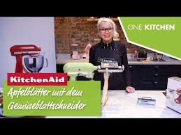 Kitchenaid Gemuseblattschneider 5ksmsca Anwendung By One Kitchen Youtube Kitchen Aid Rezepte Schneider Backofen Reinigen