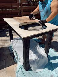 Excavate the area to a depth of 8. Diy Bbq Table Florida Lifestyle Fresh Mommy Blog