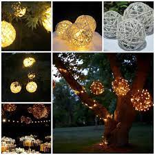 Here's how to make them. Wonderful Diy Lighted Yarn Ball Decoration