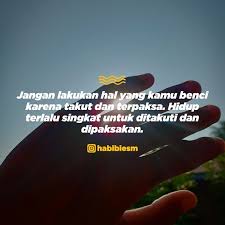 Habibie Quotes Motivasi Hidup Kutipan