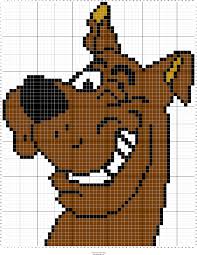 When you want to mark off a stitch, just put your cursor on that stitch. Scooby Dooby Cross Stitch Pattern Maker Graph Crochet Crochet Patterns Free Blanket