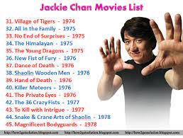 Most notable for his martial arts skills, chan performed many of his own stunts throughout his career. Smartpost Jackie Chan Movies List Martial Artist Singer Stuntman 1962 To 2020