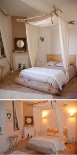 Don't forget to browse another image in the related category or you can browse. Diy Driftwood Canopy Bed From Cote Maison Elodie True Blue Me You Diys For Creatives