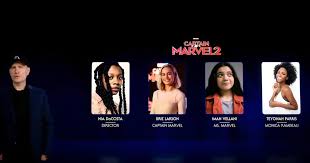 Brie larson returns as the lead in the sequel, which is being directed by nia dacosta. Captain Marvel 2 Includes Brie Larson Iman Yellani Teyonah Parris Cosmic Book News