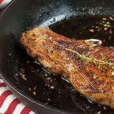The Best Pan Fried Pork Chop Easy And Juicy Recipe Ketovale Recipe Fried Pork Chops Pan Fried Pork Chops Pork