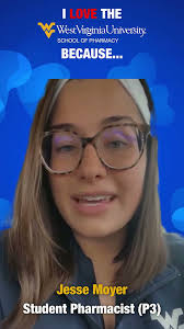 I love the WVU School of Pharmacy, Jesse Moyer