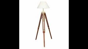 Stehlampe Stativ Lampe Schirmlampe Dreibein Hohe 146cm Youtube