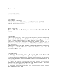 Avvocatura distrettuale dello stato · di reggio calabria. Https Commissariosismaareaetnea It Wp Content Uploads 2020 01 D Maimone Curriculum Pdf