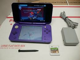 Nintendo 2ds Xl Mario Kart 7 Console Bundle Purple Silver Minecraft Nice Look Minecraft Playing Game How To Play Minecraft Mario Kart Nintendo News