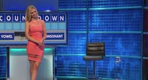 Countdown scary numbers and conundrum monday 16 august 2010. Rachel Riley Flashes A Daring Amount Of Flesh In A Very Racy Dress In Countdown Sartorial Shake Up Mirror Online
