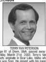 Terry Peterson Family History & Historical Records