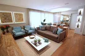 Estampas em sala pequena e quadros com molduras verdes. Almofadas Para Sofa Marrom Como Escolher 45 Modelos