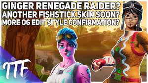 You can only get this skin if. Fortnite Leaks Ginger Renegade Raider Skin Confirmed For Chapter 2 Season 5