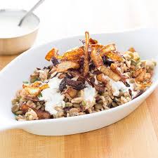 Rice And Lentils With Crispy Onions Mujaddara Cook S Illustrated Recipe Crispy Onions Lentils And Rice Recipes