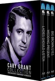 Cary Grant Collection Ladies Should Listen Wedding Present Big Brown Eyes Blu Ray Box Set Kino Lorber Big Brown Eyes Cary Grant Cary