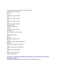 Check spelling or type a new query. Naff Akhirnya Ku Menemukanmu Lirik Chord